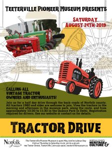 Poster describing the Tractor Drive